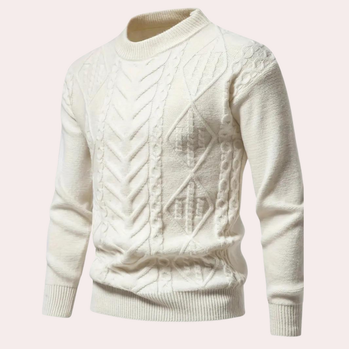GARY - Pull en maille stylé pour l'homme soucieux de la mode