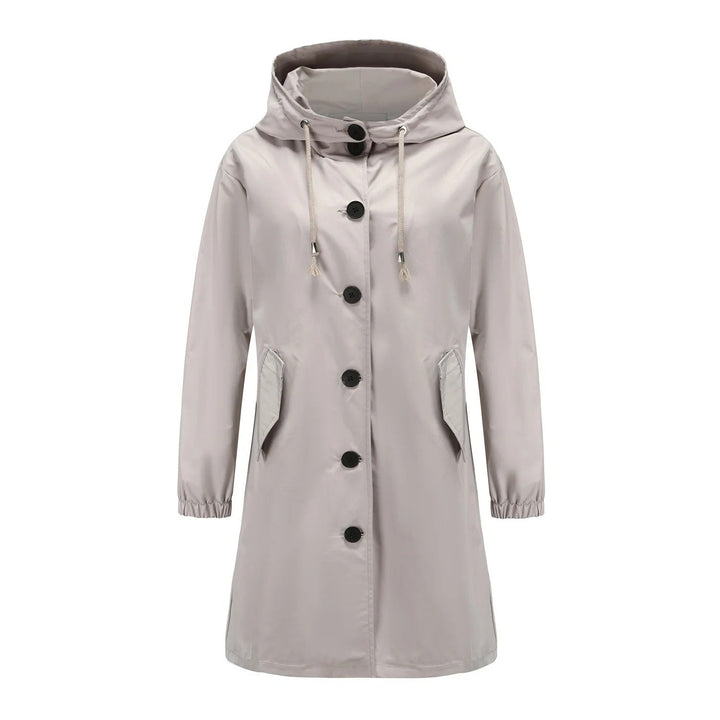 Flieder - Coupe-vent pour femmes stylé avec capuche imperméable
