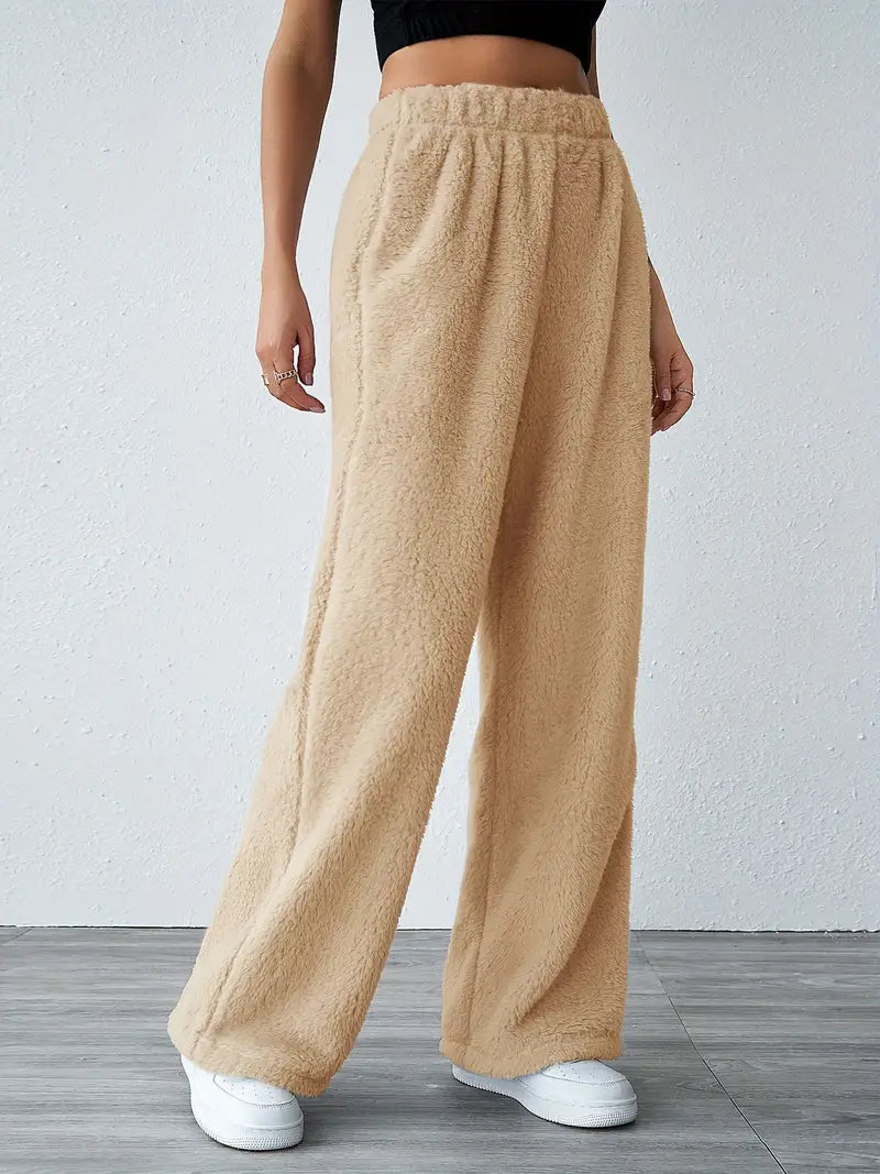 Deby - Comfortable and fashionable fleece joggers