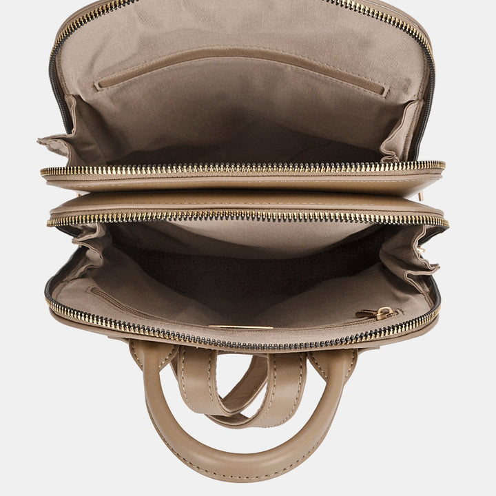 Sac à dos en cuir stylé pour femmes avec bretelles réglables