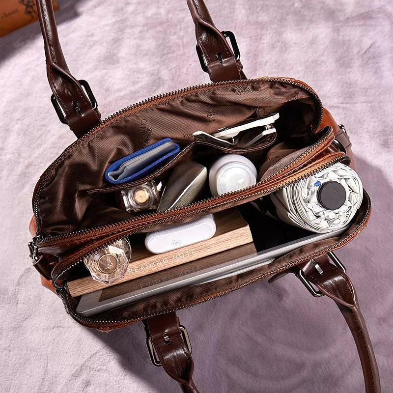Mila™ - Premium-Leder Handtasche