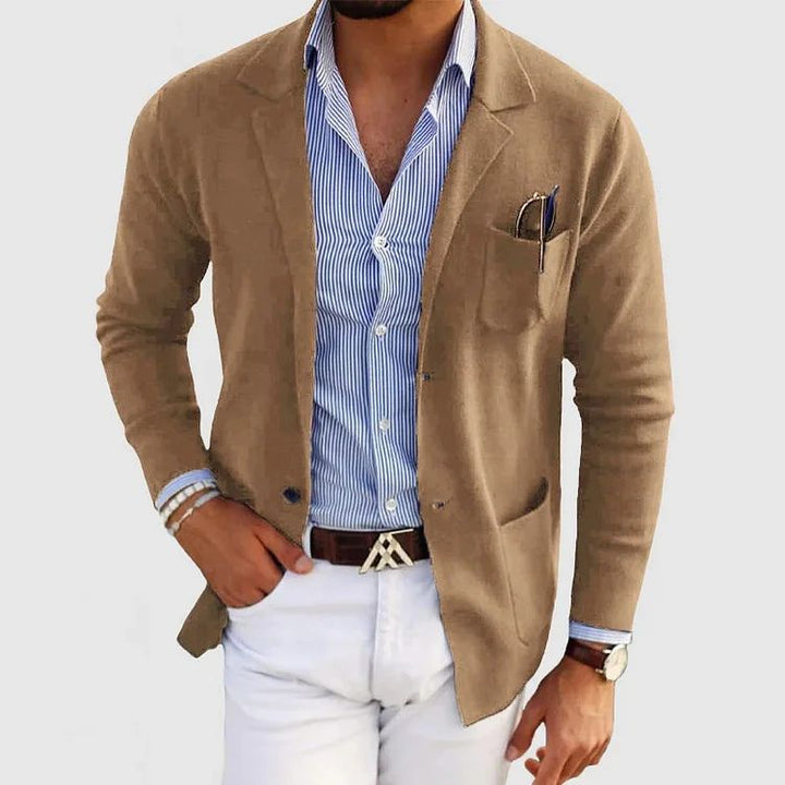 Chic Casual Wool Blazer - Elton