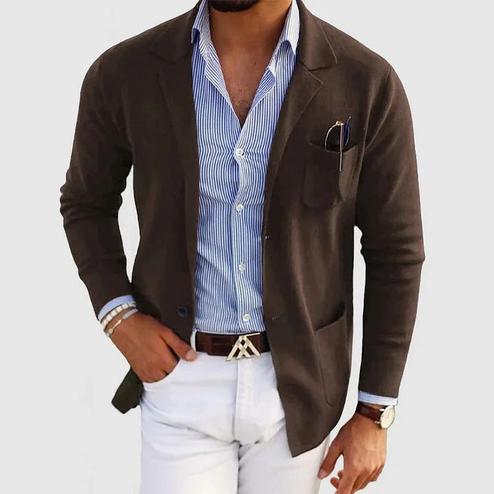 Chic Casual Wool Blazer - Elton
