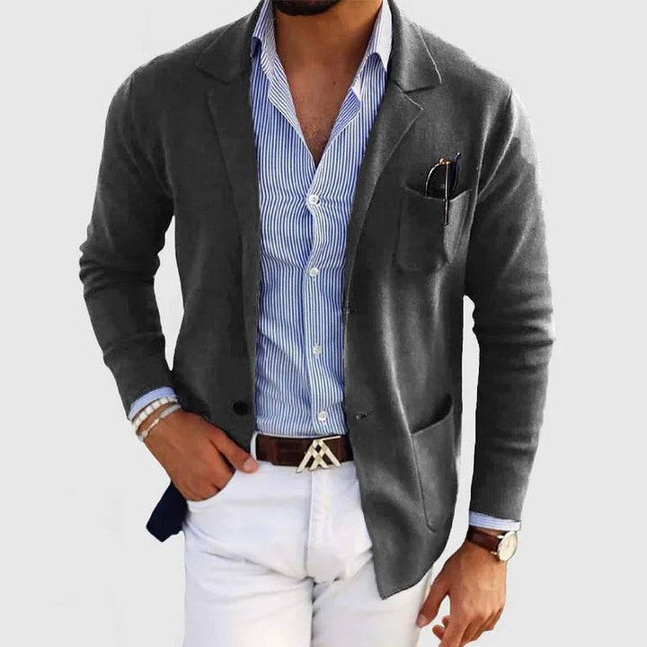 Chic Casual Wool Blazer - Elton