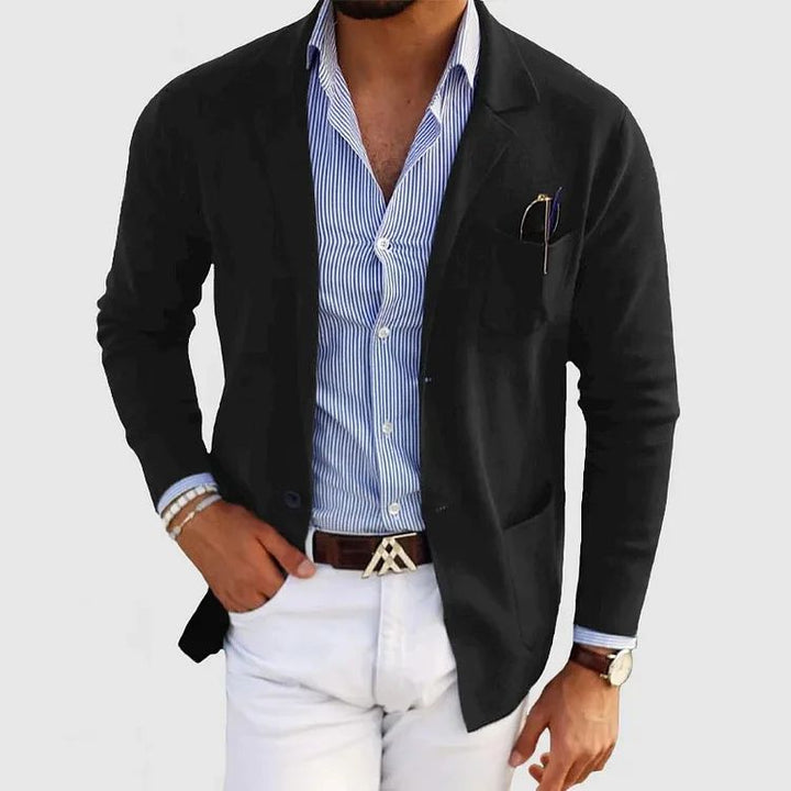Chic Casual Wool Blazer - Elton