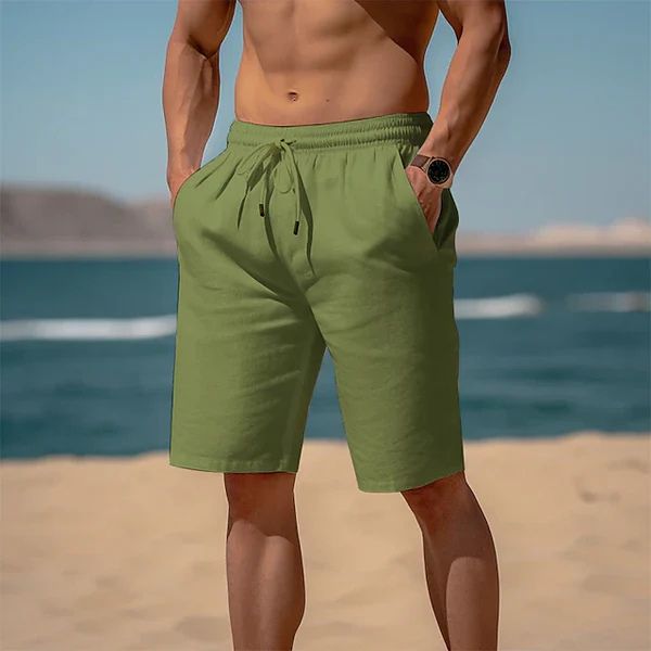 Shorts d'été à la mode en lin - Rocco