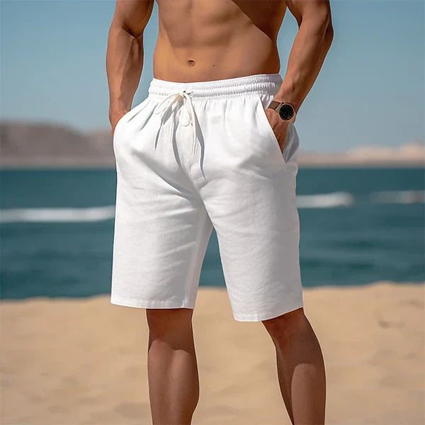 Shorts d'été à la mode en lin - Rocco