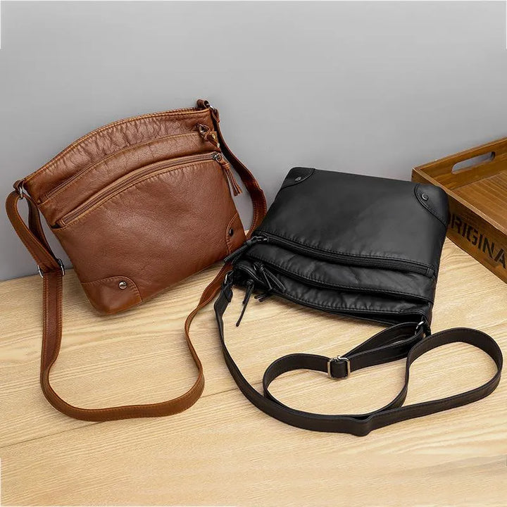 Lina™ - Premium Leather Shoulder Bag