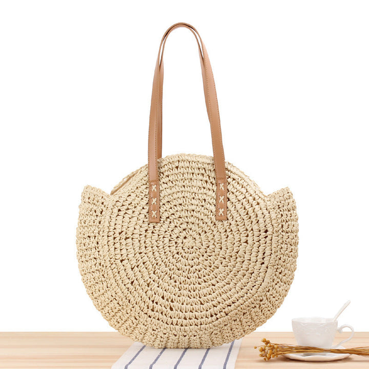Chelsea - Sac à main en paille fait main stylé pour dames