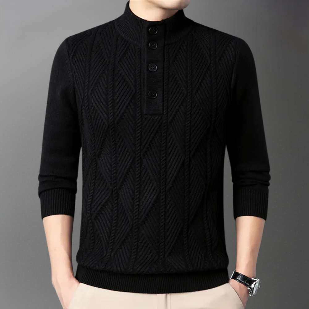 Fashionable knit sweater for men by JAIR
