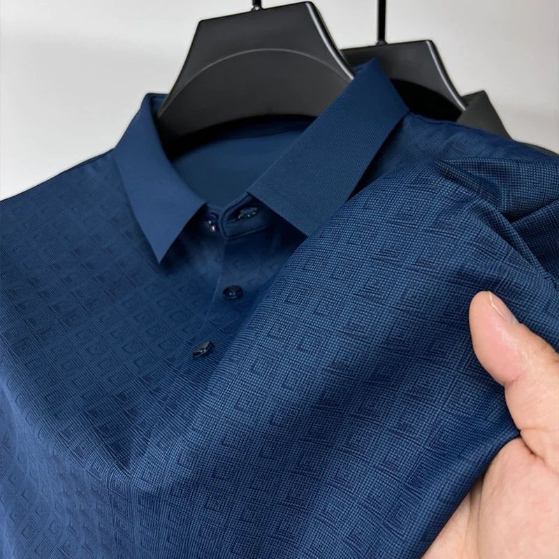 Stylisches Seidenpolohemd für den Sommerlook - Borre