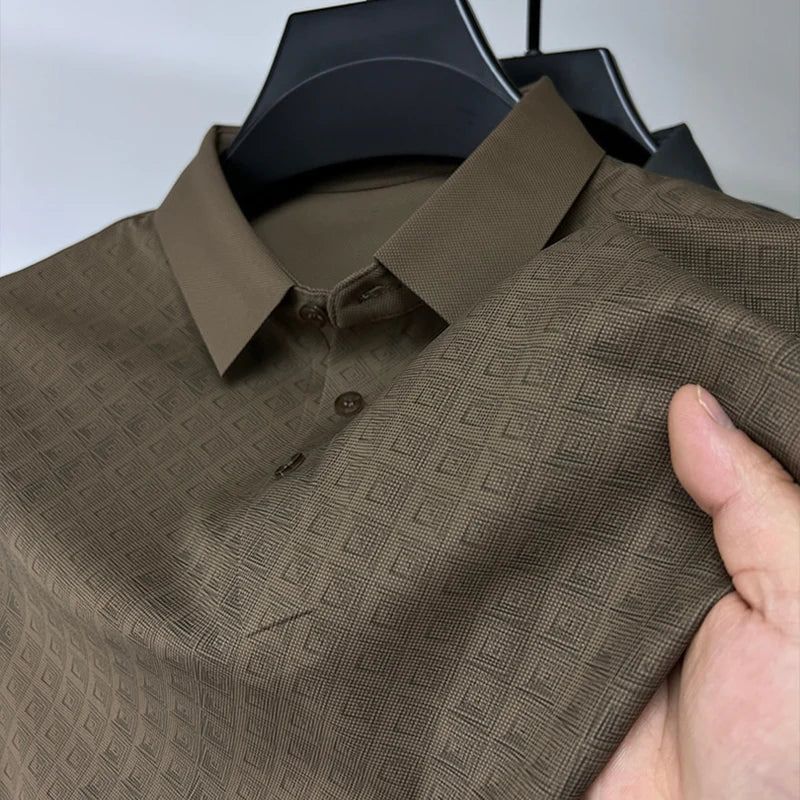 Stylisches Seidenpolohemd für den Sommerlook - Borre