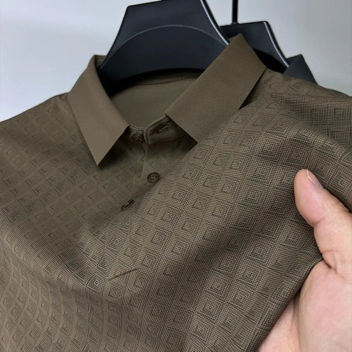 Stylisches Seidenpolohemd für den Sommerlook - Borre