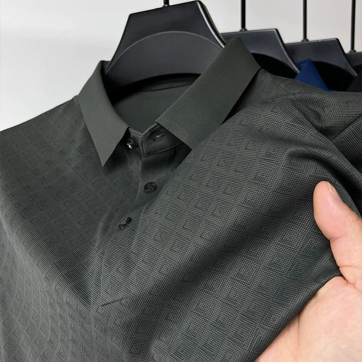Stylisches Seidenpolohemd für den Sommerlook - Borre
