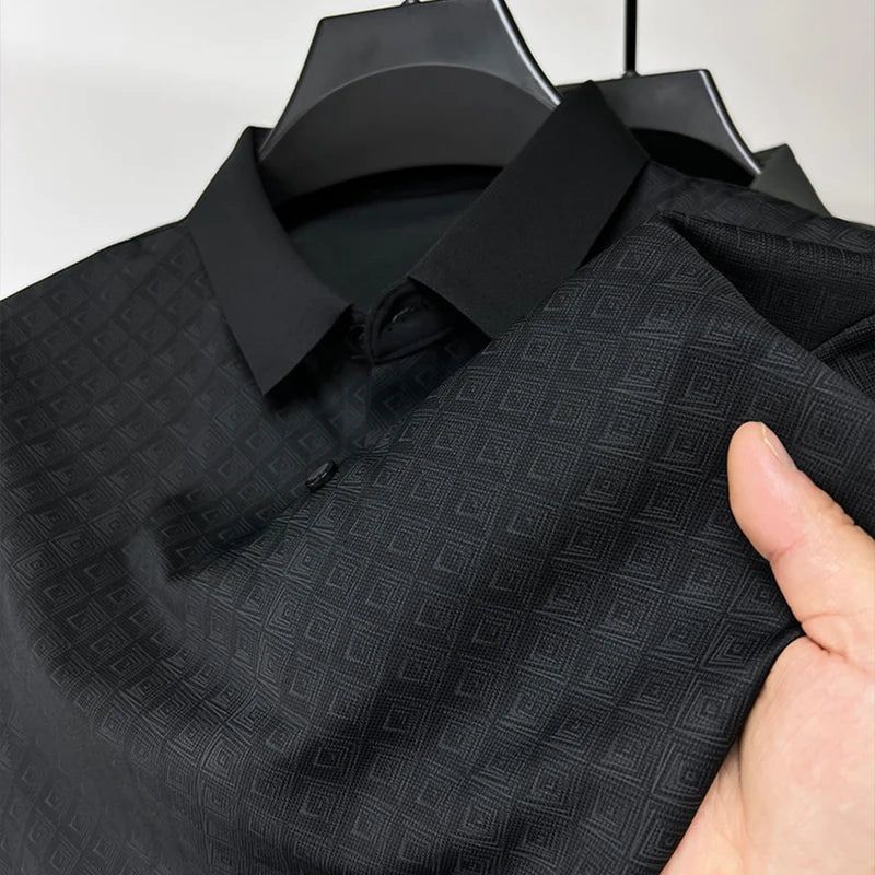 Stylisches Seidenpolohemd für den Sommerlook - Borre