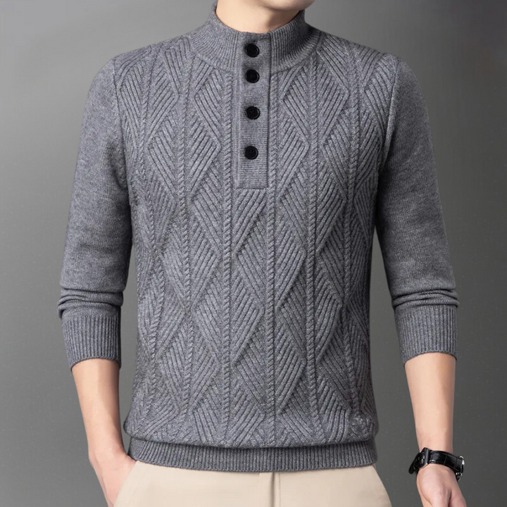 Fashionable knit sweater for men by JAIR