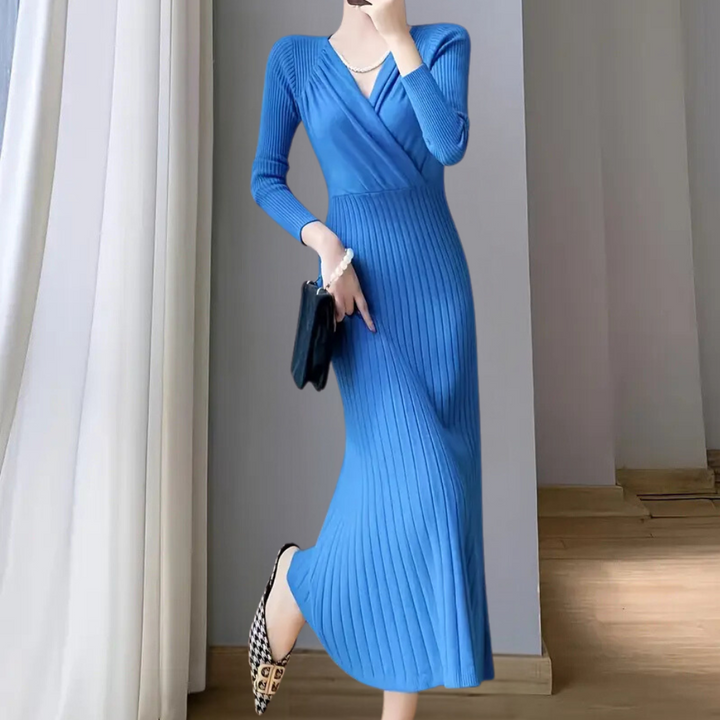 ARWENA - Robe en maille élégante pour femmes