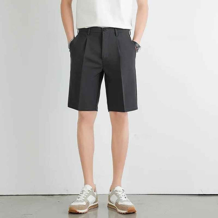 Stilvolle plissierte Sommershorts für Männer - Rienk