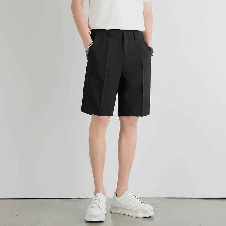 Stilvolle plissierte Sommershorts für Männer - Rienk