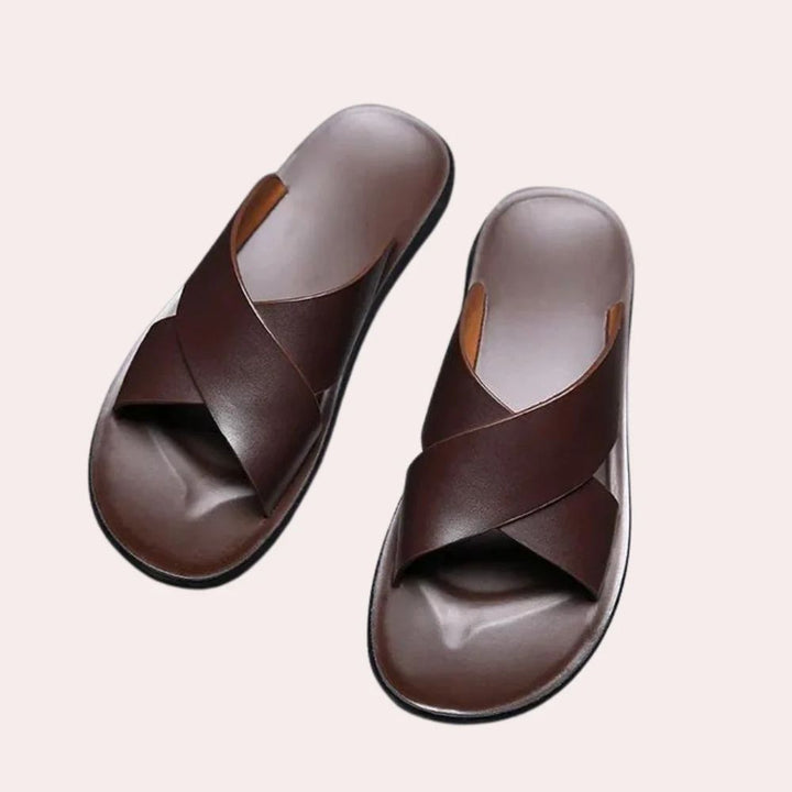 Sandales estivales pour hommes avec brides robustes - Maas