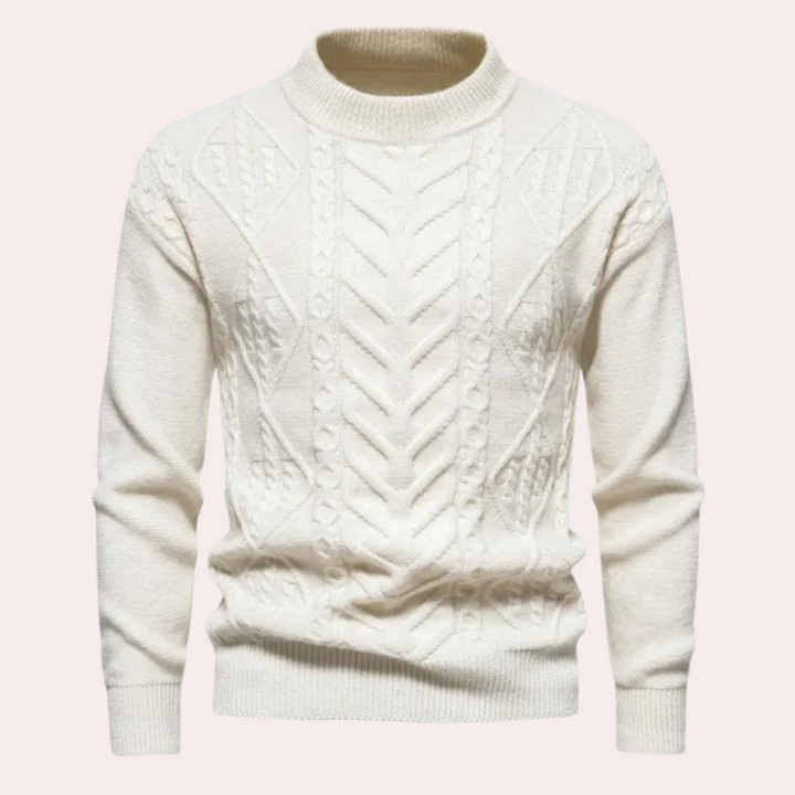 GARY - Pull en maille stylé pour l'homme soucieux de la mode