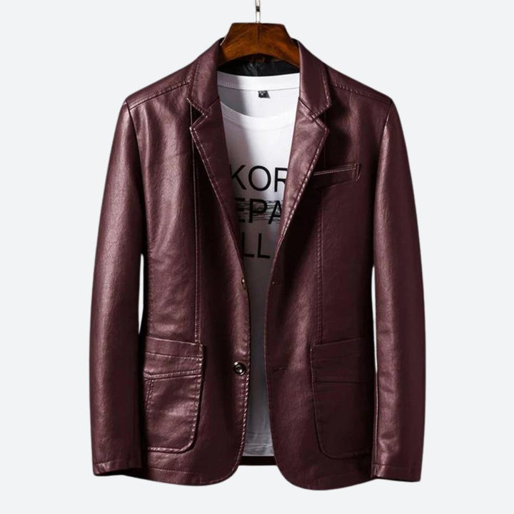 Stilvoller Lederblazer - Samuel