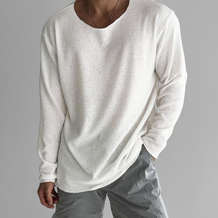 Chemise d'été élégante à manches longues - Elkan