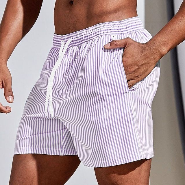 Stilvolle klassische gestreifte Boardshorts - Jorn