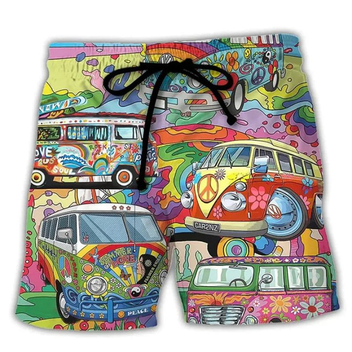Summery, colorful swim shorts - Pete's style!