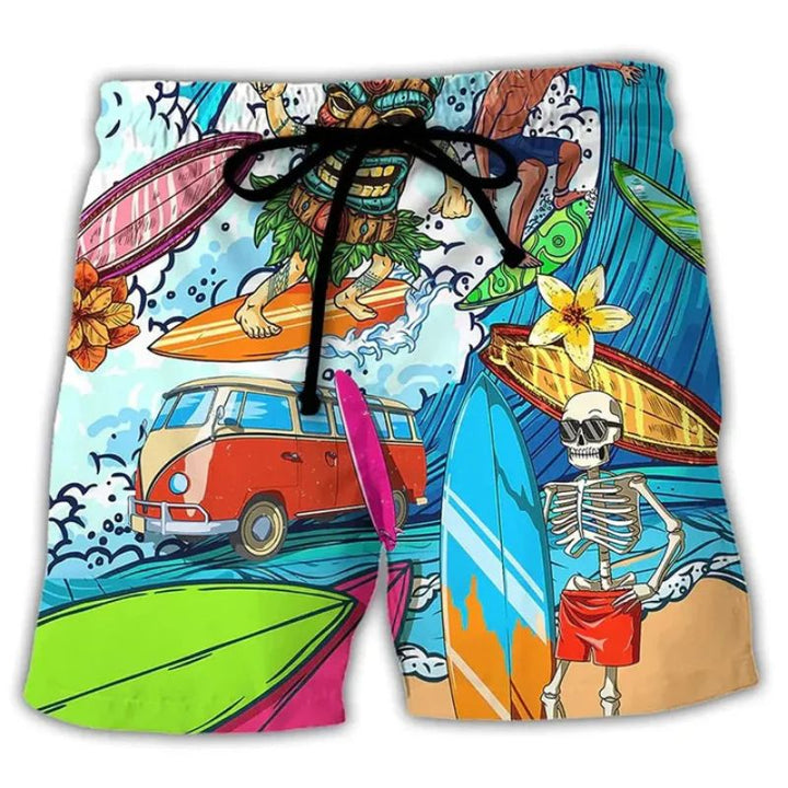 Summery, colorful swim shorts - Pete's style!