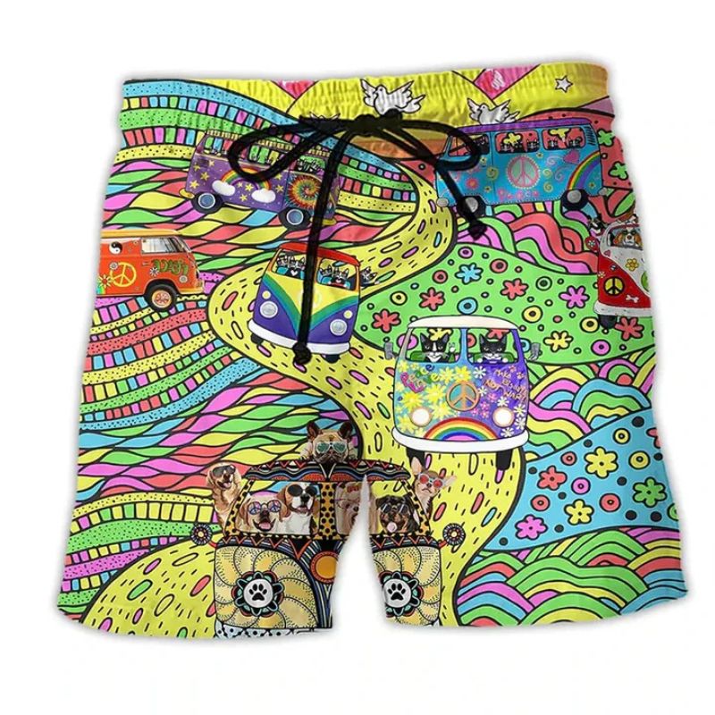 Summery, colorful swim shorts - Pete's style!
