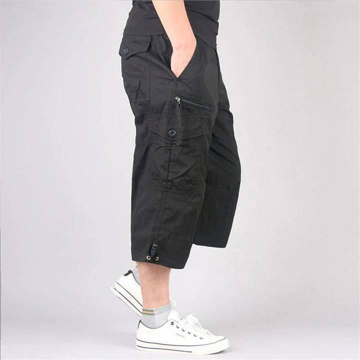 Stylische lange Cargo-Shorts für Männer - Olan