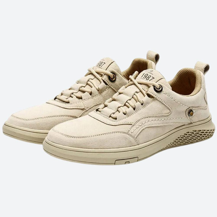 Stylish Leather Sneakers for Men - Cornelius