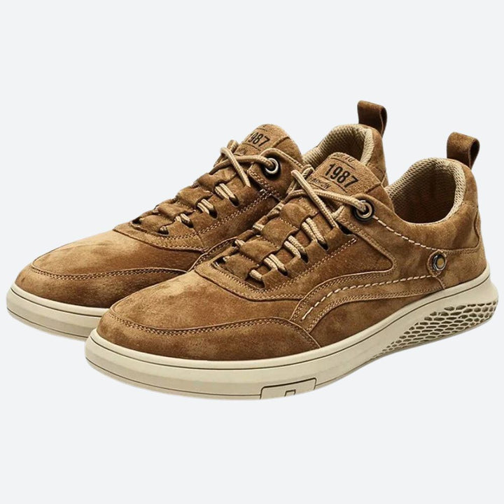 Stylish Leather Sneakers for Men - Cornelius