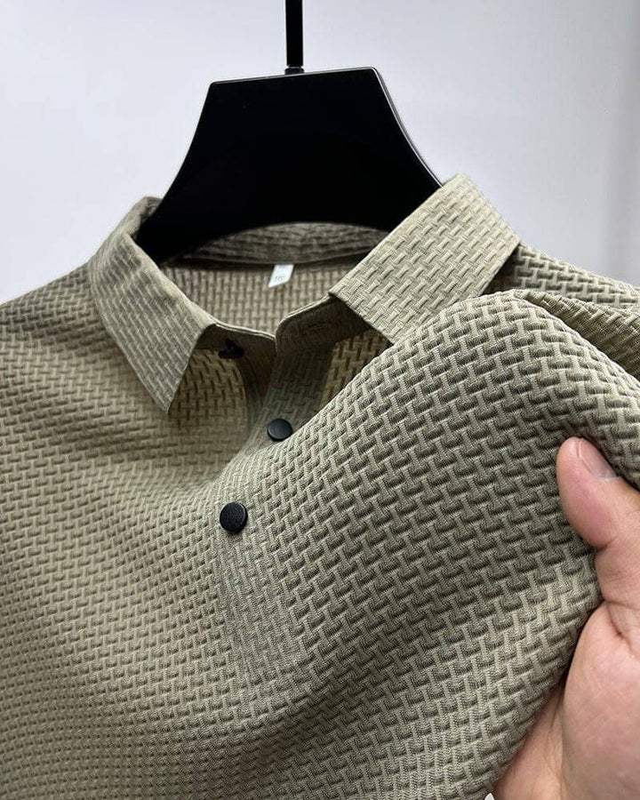 Luxuriöses Mesh-Seidenhemd für den Sommer - Morris