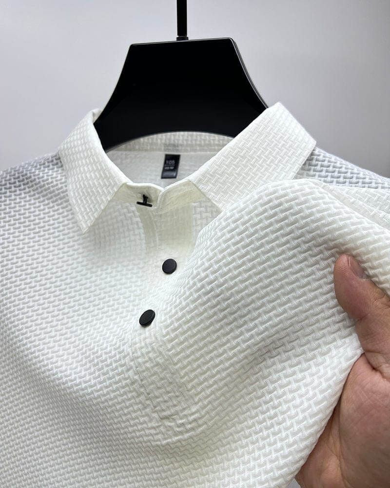 Luxuriöses Mesh-Seidenhemd für den Sommer - Morris