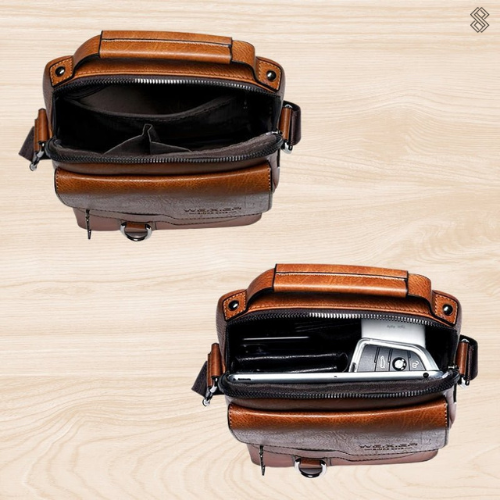 Sophia - Sac bandoulière en cuir de luxe élégant pour la femme moderne