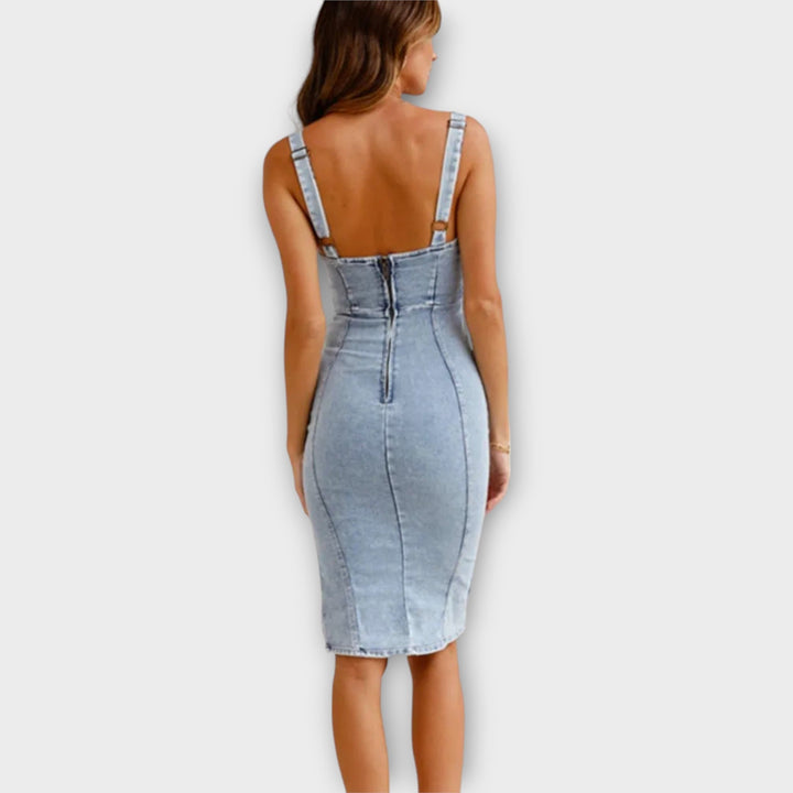 Ella™ - Denim-Kleid mit Trägern