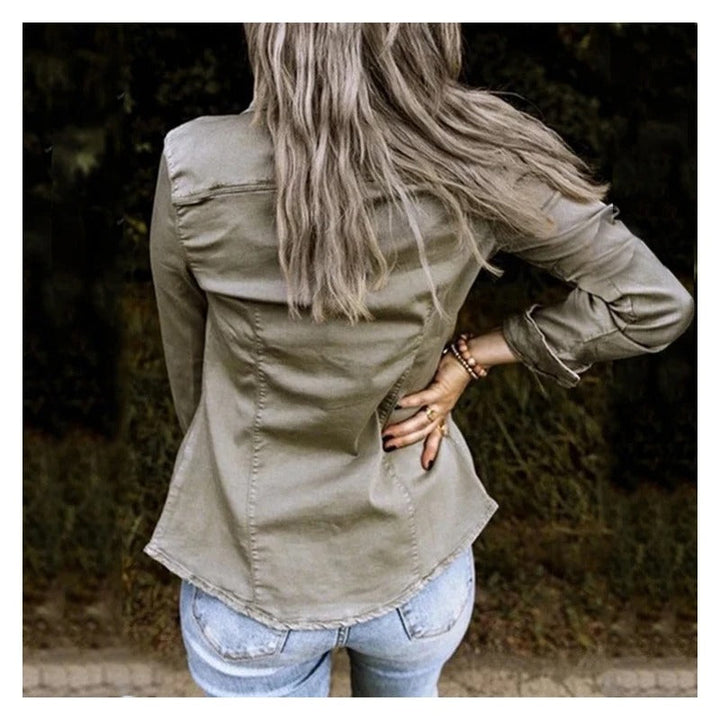 Lea™ - Jacke aus hochwertigem Denim