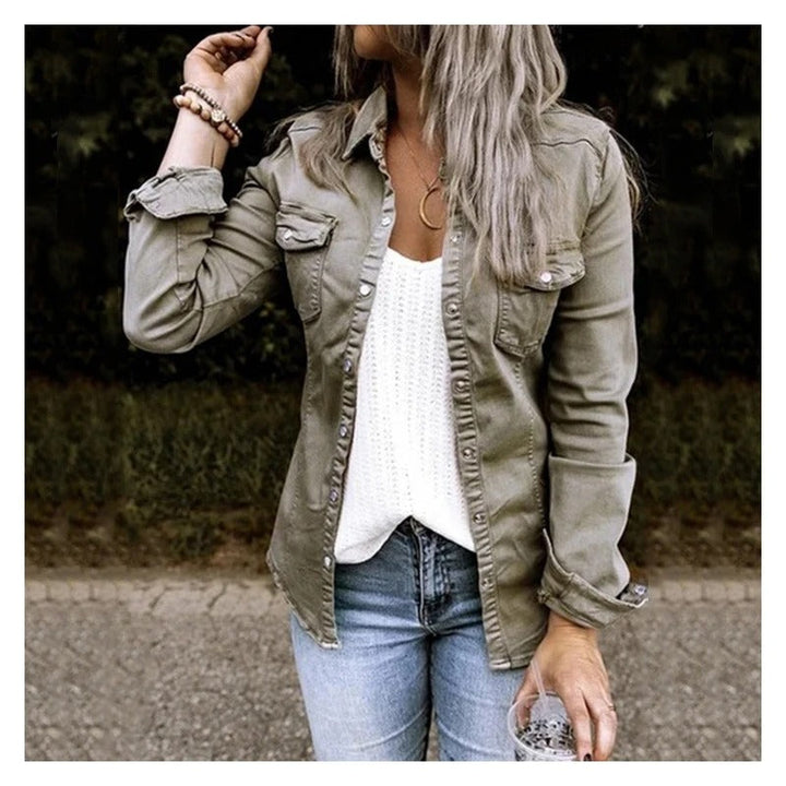 Lea™ - Jacke aus hochwertigem Denim