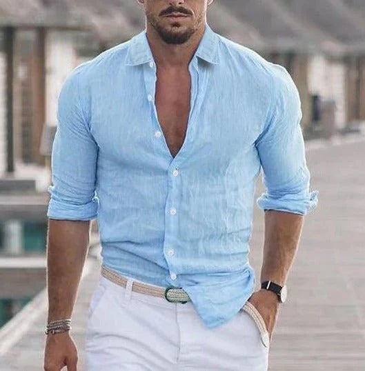 Henry™ - Lightweight Linen Summer Shirt