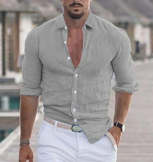 Henry™ - Lightweight Linen Summer Shirt