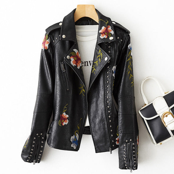 Helene™ - Premium Lederjacke