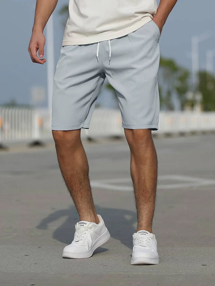 Shorts d'été à la mode et confortables avec cordon de serrage - Tijs