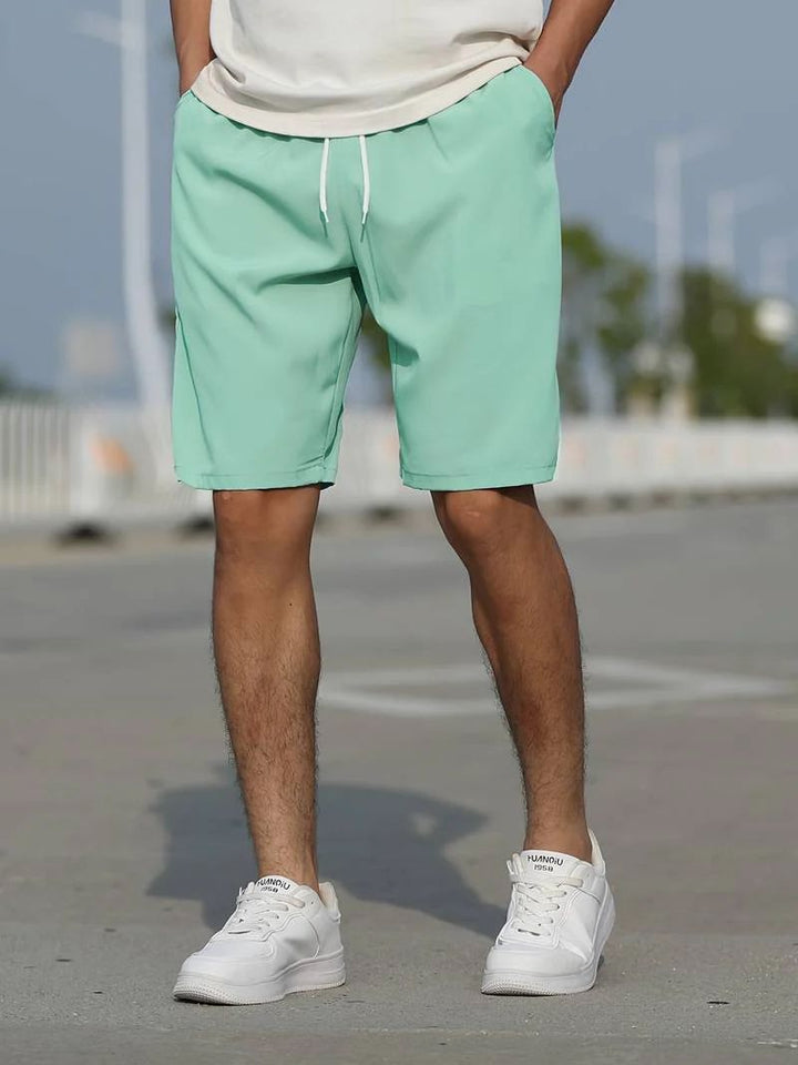 Shorts d'été à la mode et confortables avec cordon de serrage - Tijs