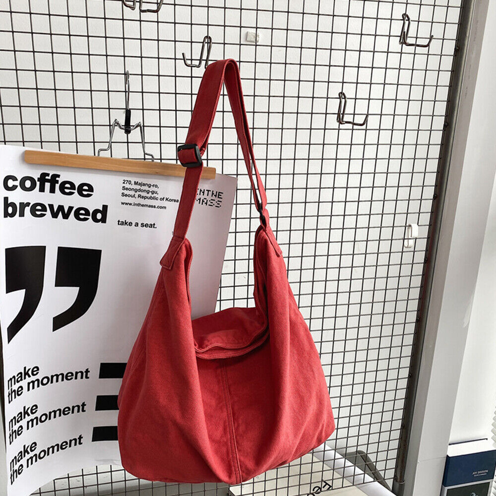 Felicity - Sac bandoulière décontracté en toile pour l'automne pour femmes