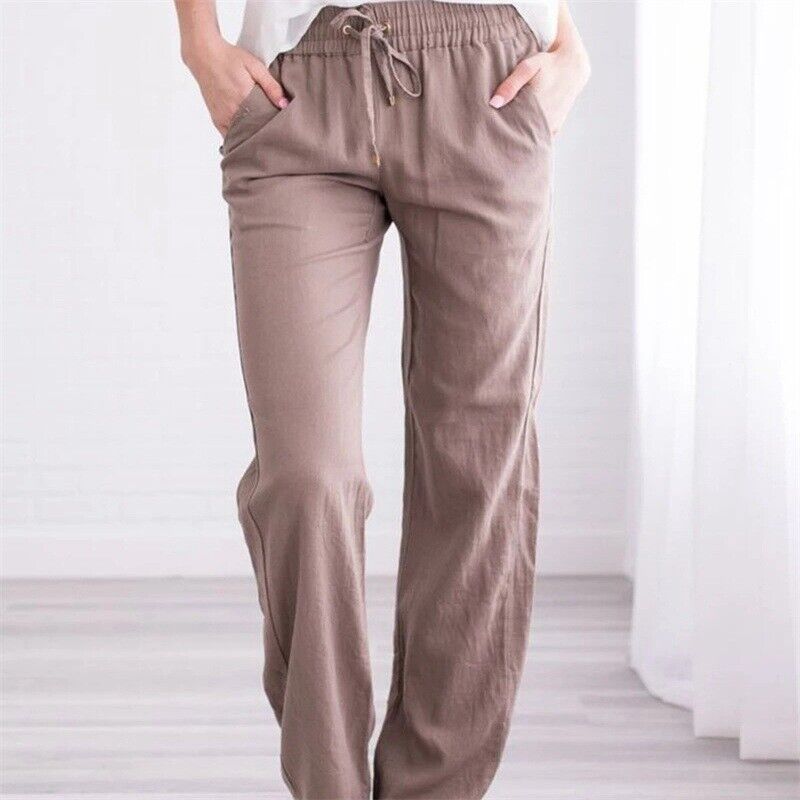 Martha - Fashionable pants with adjustable drawstring
