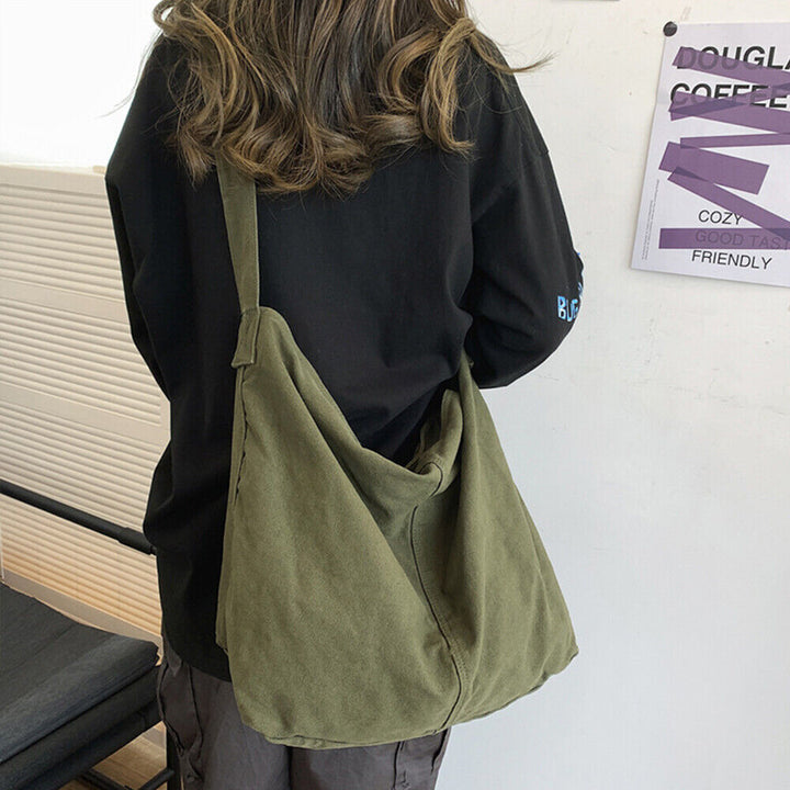 Felicity - Sac bandoulière décontracté en toile pour l'automne pour femmes