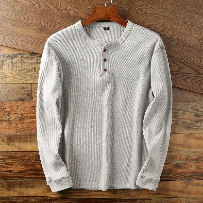 Chemise d'été à manches longues stylée et confortable - Arnulf