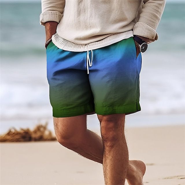 Shorts d'été modernes et confortables pour hommes avec taille mi-haute tendance - Nijs